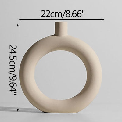 Elegante Vaso Rotondo Helios