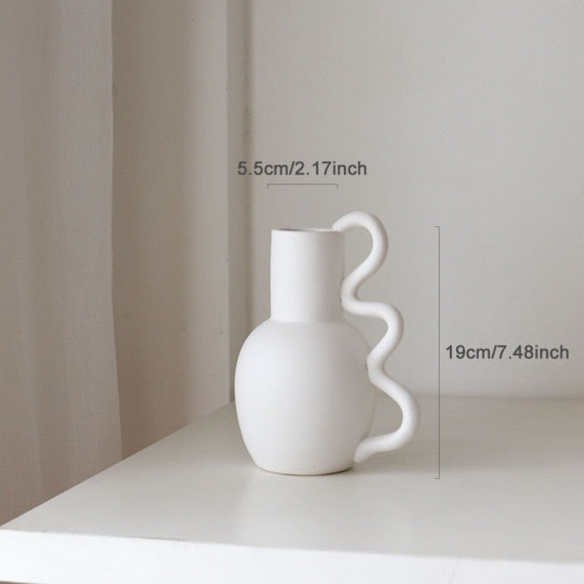 Vaso Cerâmico Elegante Aelia