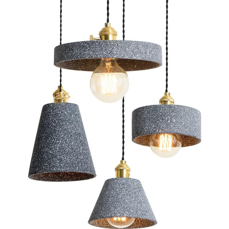 Lampade a sospensione classiche in cemento