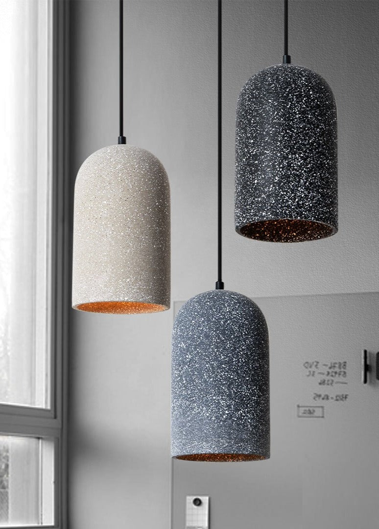 Lampade a sospensione classiche in cemento