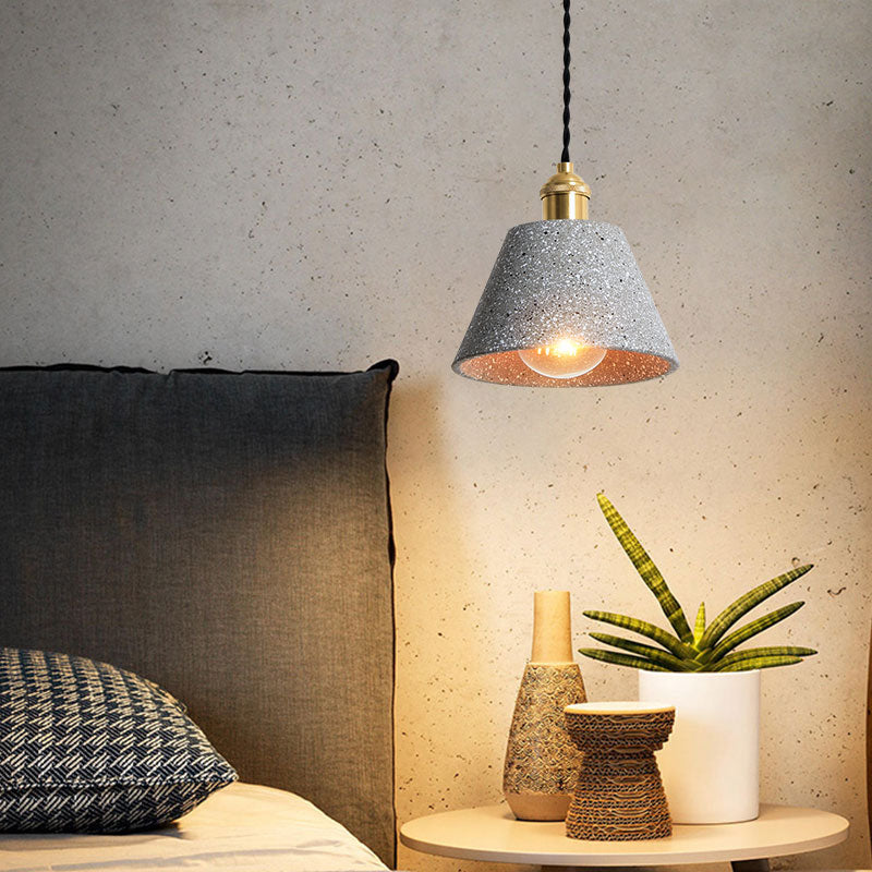 Lampade a sospensione classiche in cemento