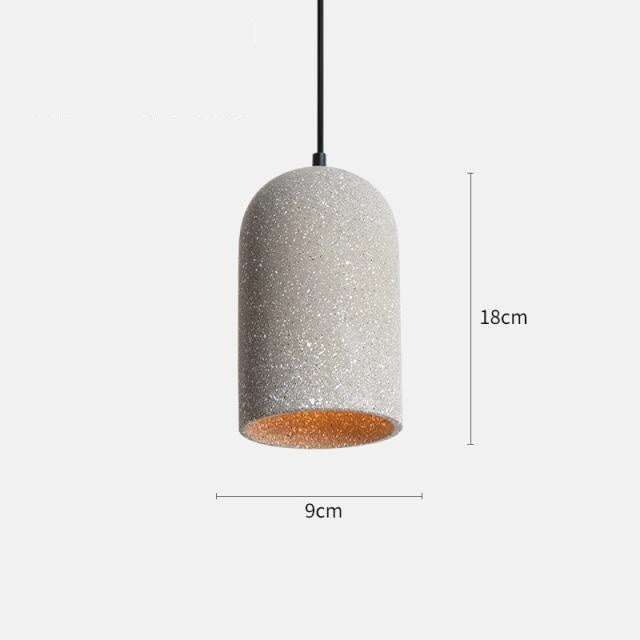 Lampade a sospensione classiche in cemento