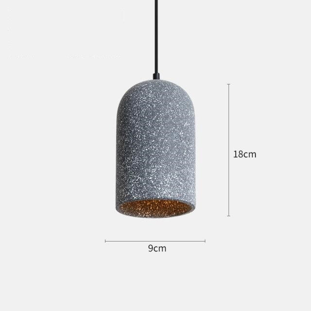 Lampade a sospensione classiche in cemento