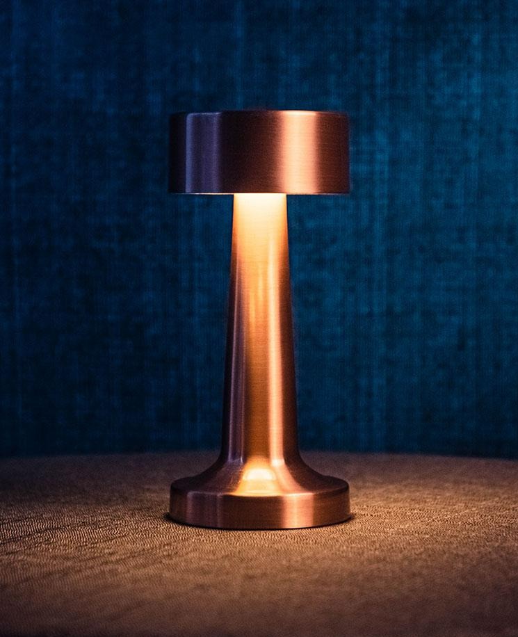 GlowFlex - Lampada da tavolo LED moderna