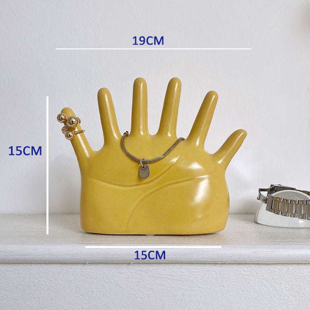 Portagioie da mano in ceramica