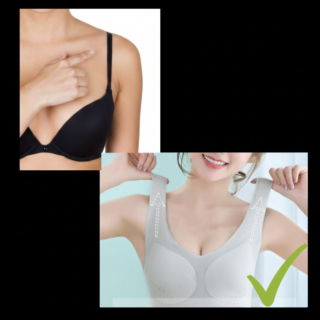 Reggiseno Senza Cuciture Comodo Scollo a V - Image 7