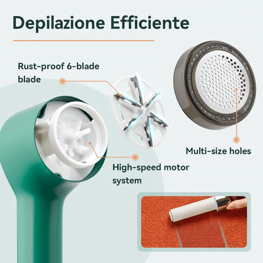 Rimuovi Pelucchi Senza Fili Efficiente Depilazione - Image 3