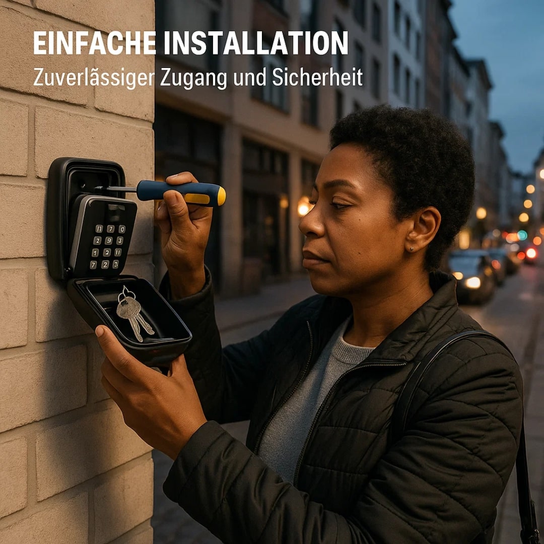 Schlüsseltresor Außen | Schlüsselsafe mit Code | SafeHaus - Image 9