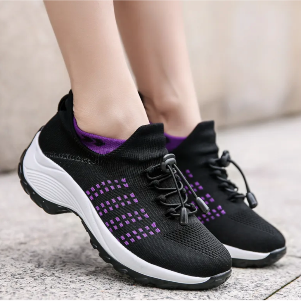 Scarpe Ortopediche Camminata Antiscivolo Traspiranti Lacci - Image 6