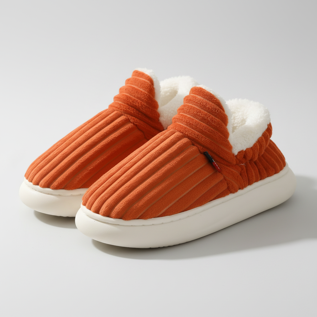 Scarpe Pantofole Fodera Peluche Calda - Image 7