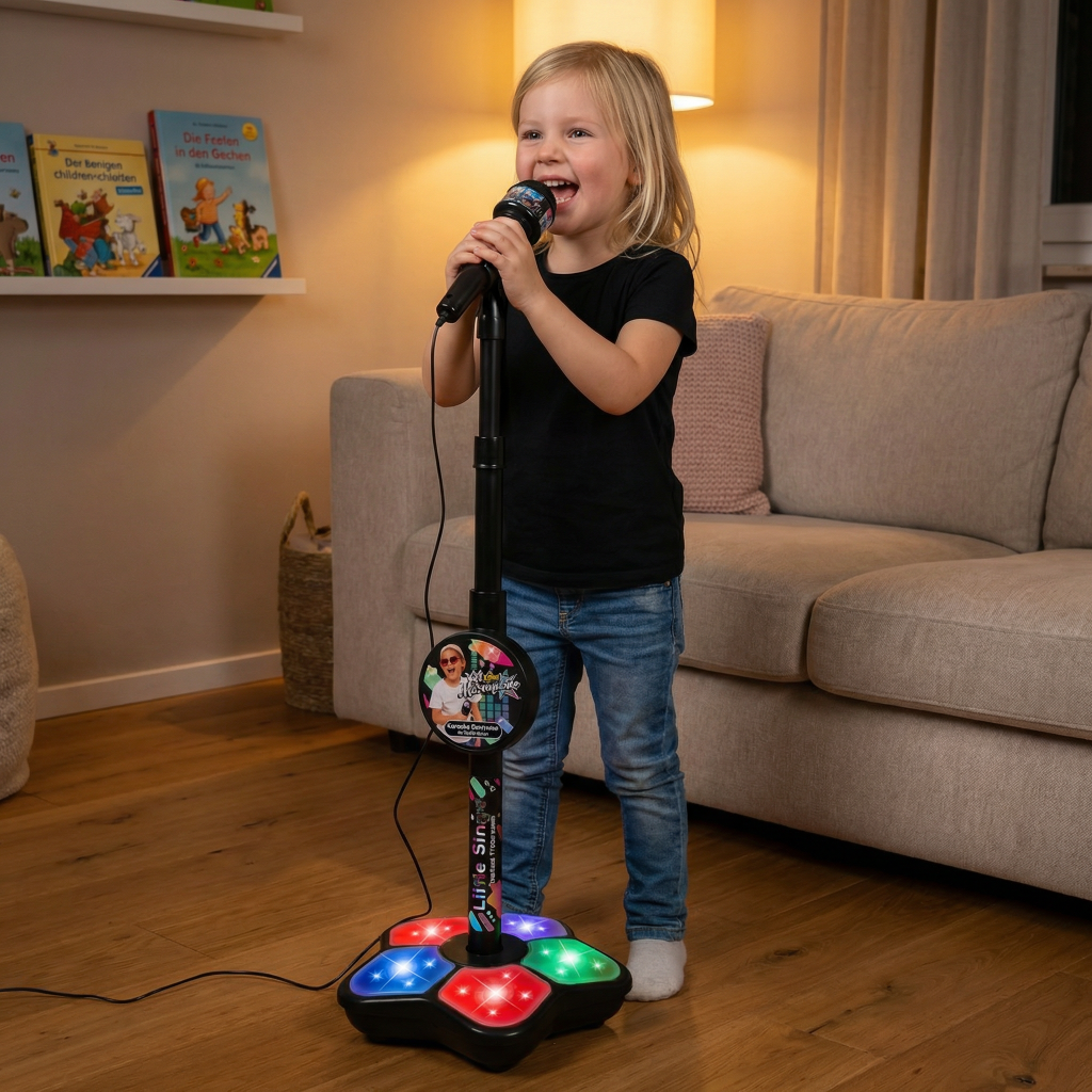 Set Karaoke Bambini Gioco Musicale Interattivo - Image 5