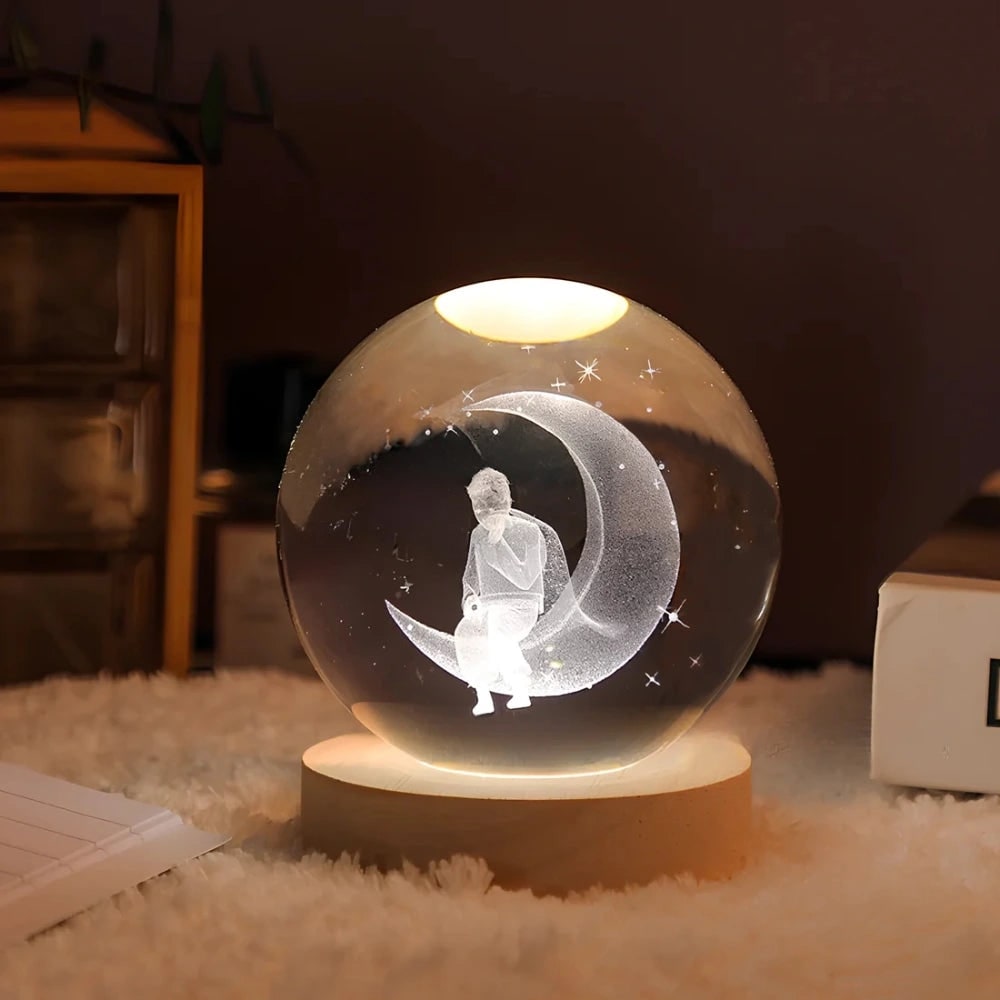 Sfera Cristallo Luminosa Decorativa Accento Casa Unico - Image 11