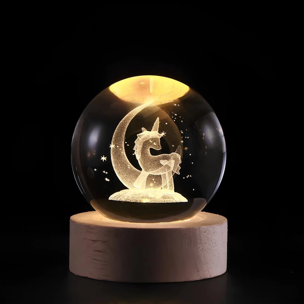 Sfera Cristallo Luminosa Decorativa Accento Casa Unico - Image 14