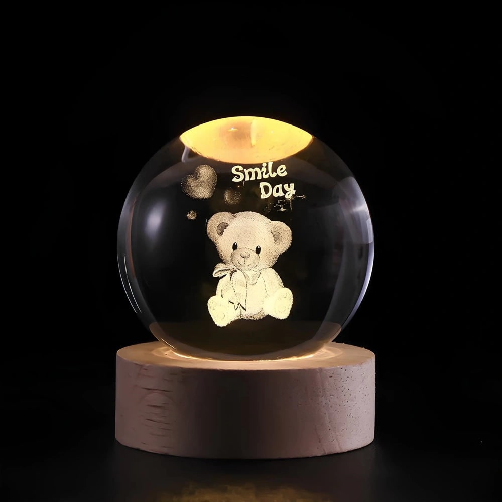 Sfera Cristallo Luminosa Decorativa Accento Casa Unico - Image 18