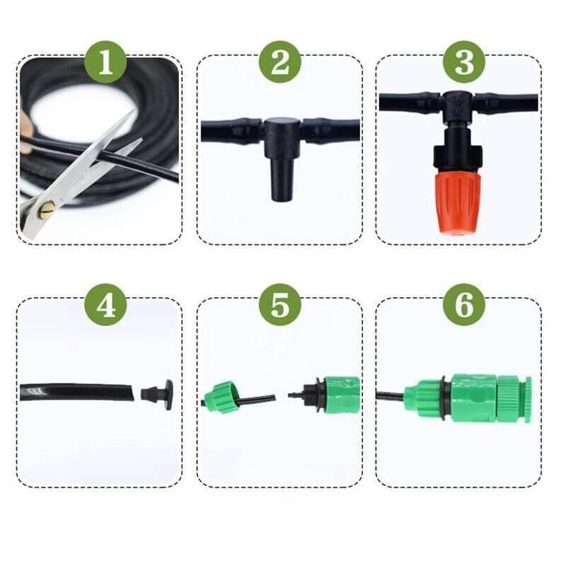 Sistema Di Nebulizzazione Sistema Di Irrigazione Giardinaggio - Image 6