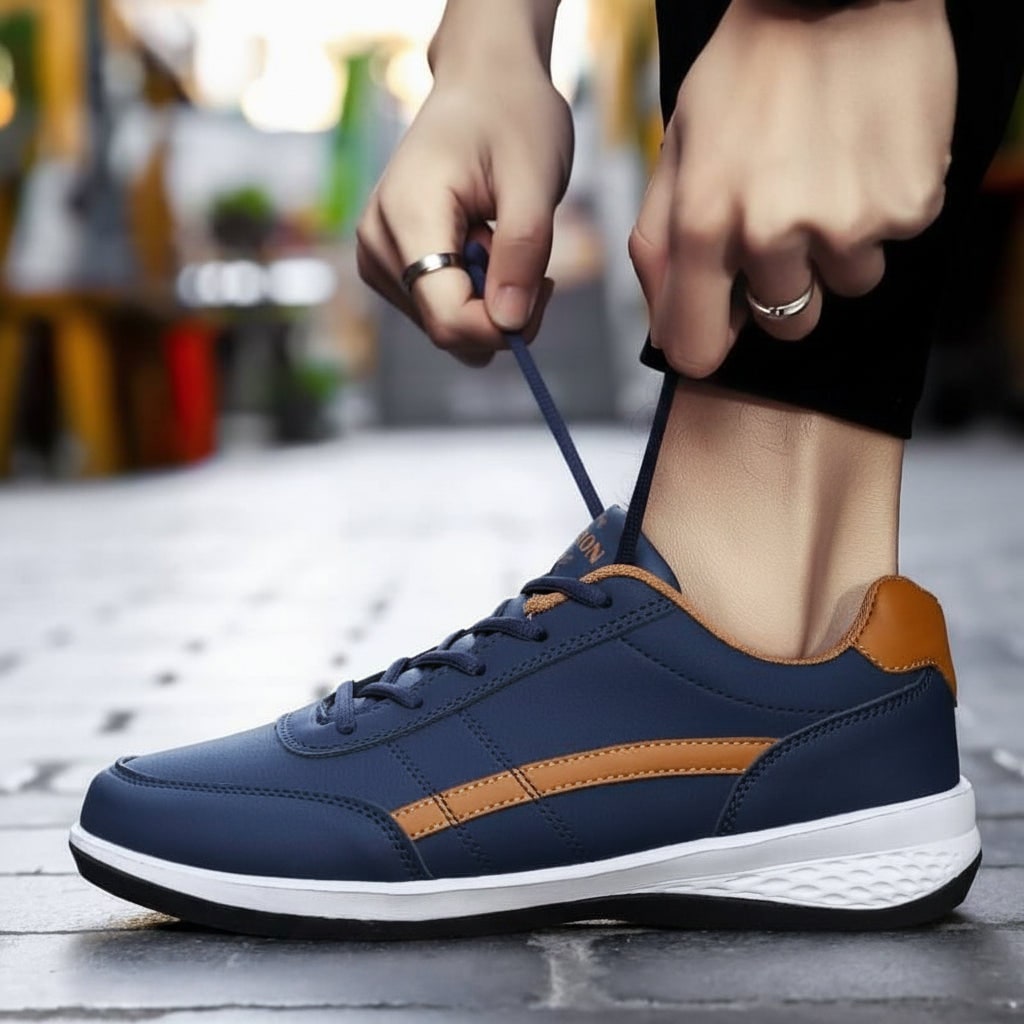 Sneakers Casual Sportive Basse Lacci - Image 5