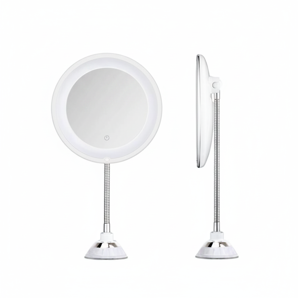 Specchio LED Illuminato Regolabile Braccio Flessibile - Image 2