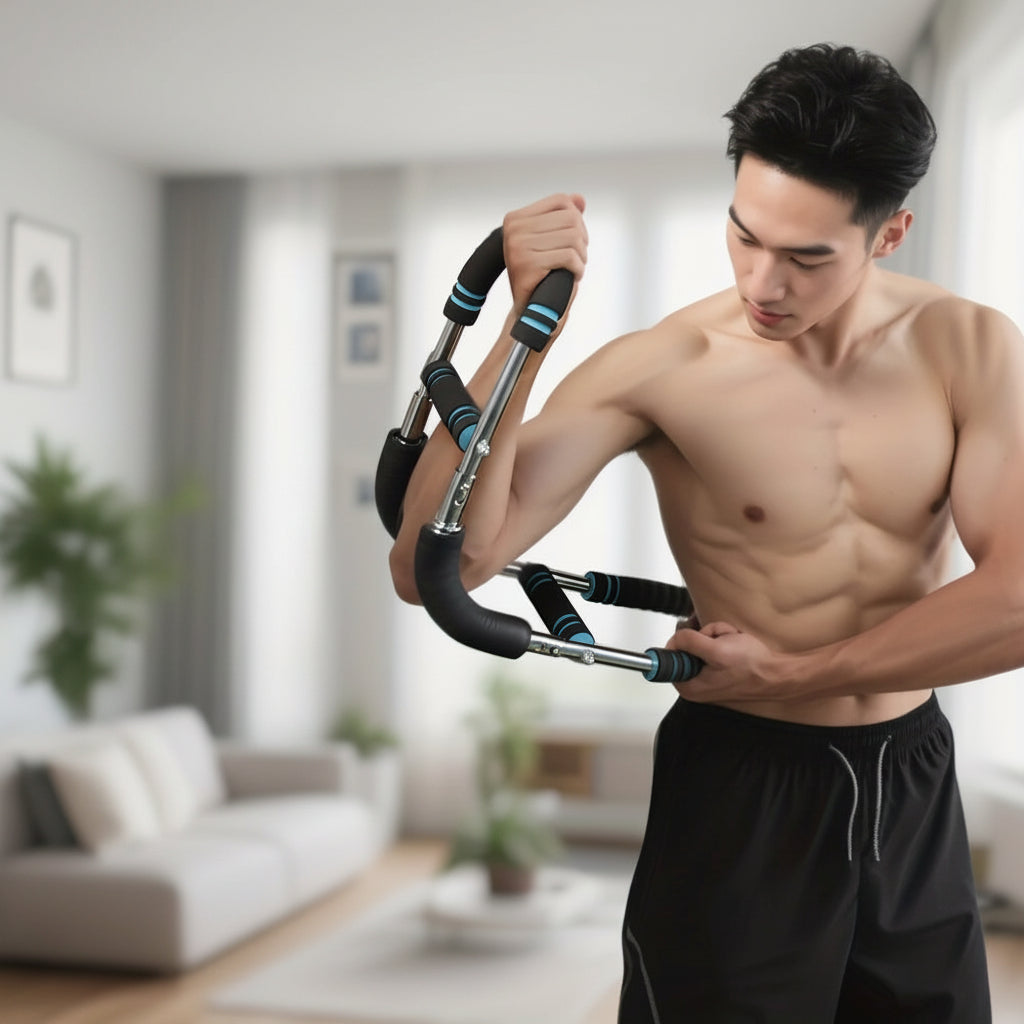 Muscle Strengthening Device Adjustable Handles Home Use