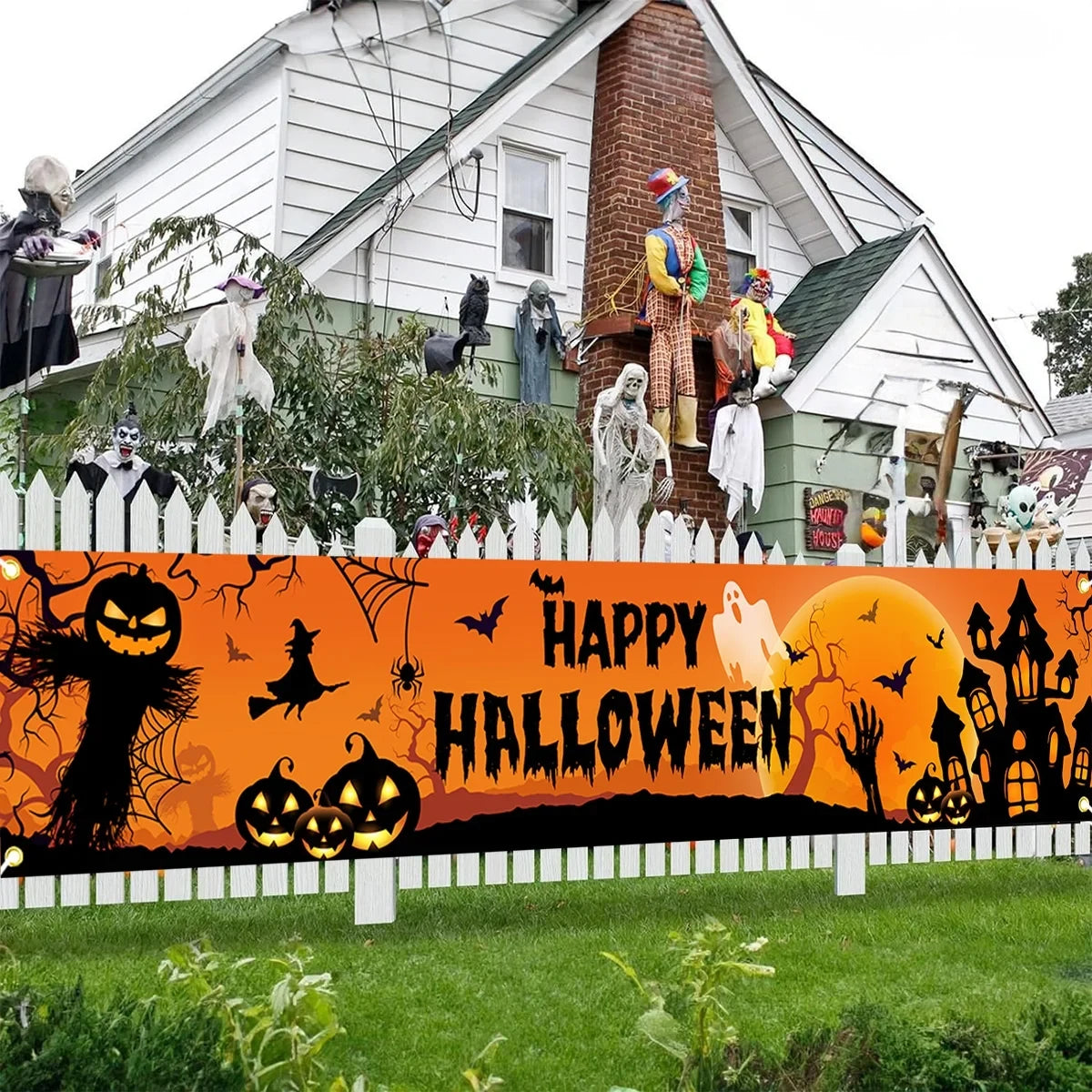 Striscione Di Halloween Decorazione Di Halloween Festa Muro - Image 1