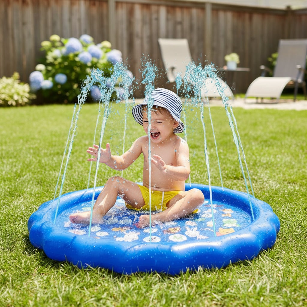 Tappeto Sprinkler Piscina Gioco D’Acqua Divertente - Image 1