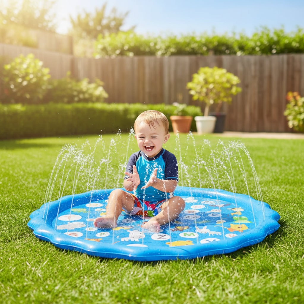Tappeto Sprinkler Piscina Gioco D’Acqua Divertente - Image 2
