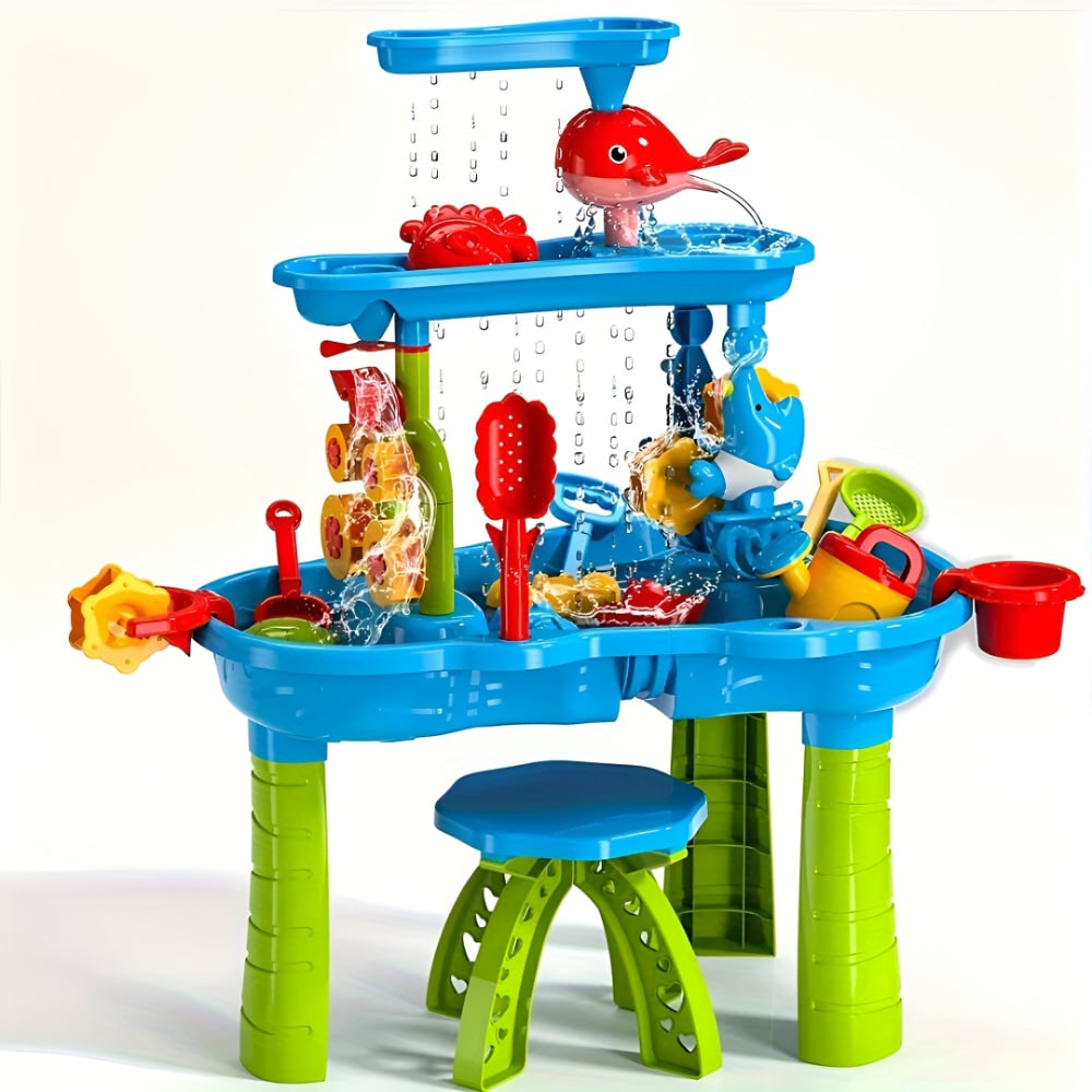Tavolo D'acqua Bambini Gioco Estivo Sensoriale - Image 4
