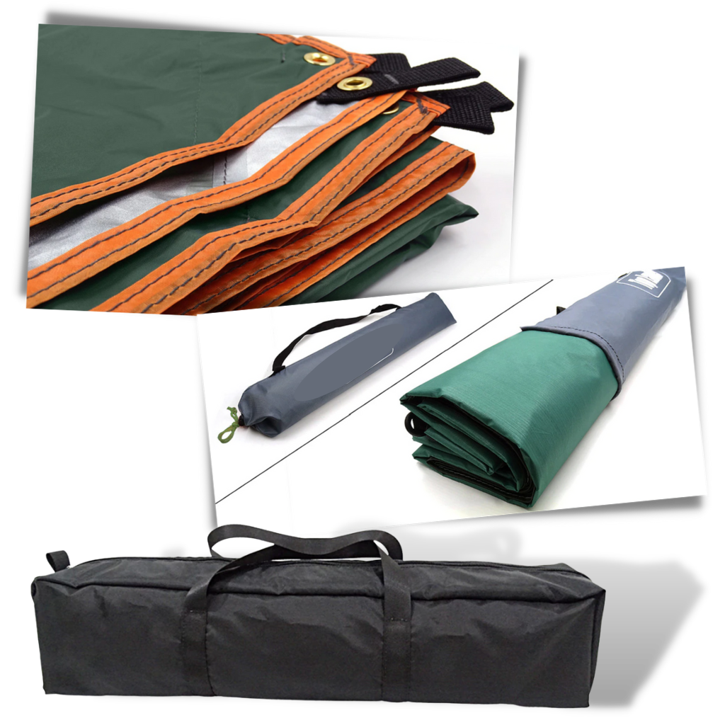 Telo Tarp Campeggio Riparo Outdoor Impermeabile - Image 5