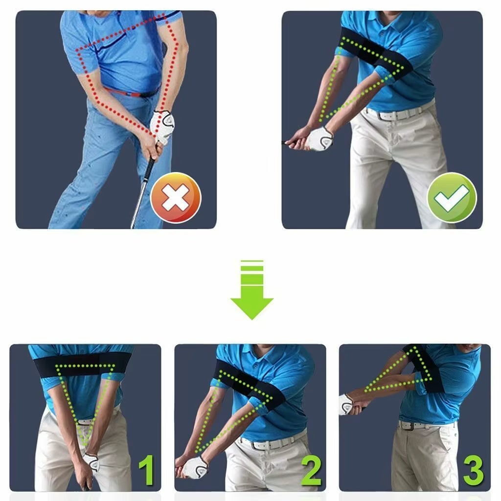 Trainer Swing Golf Regolabile Ausilio Allenamento - Image 4