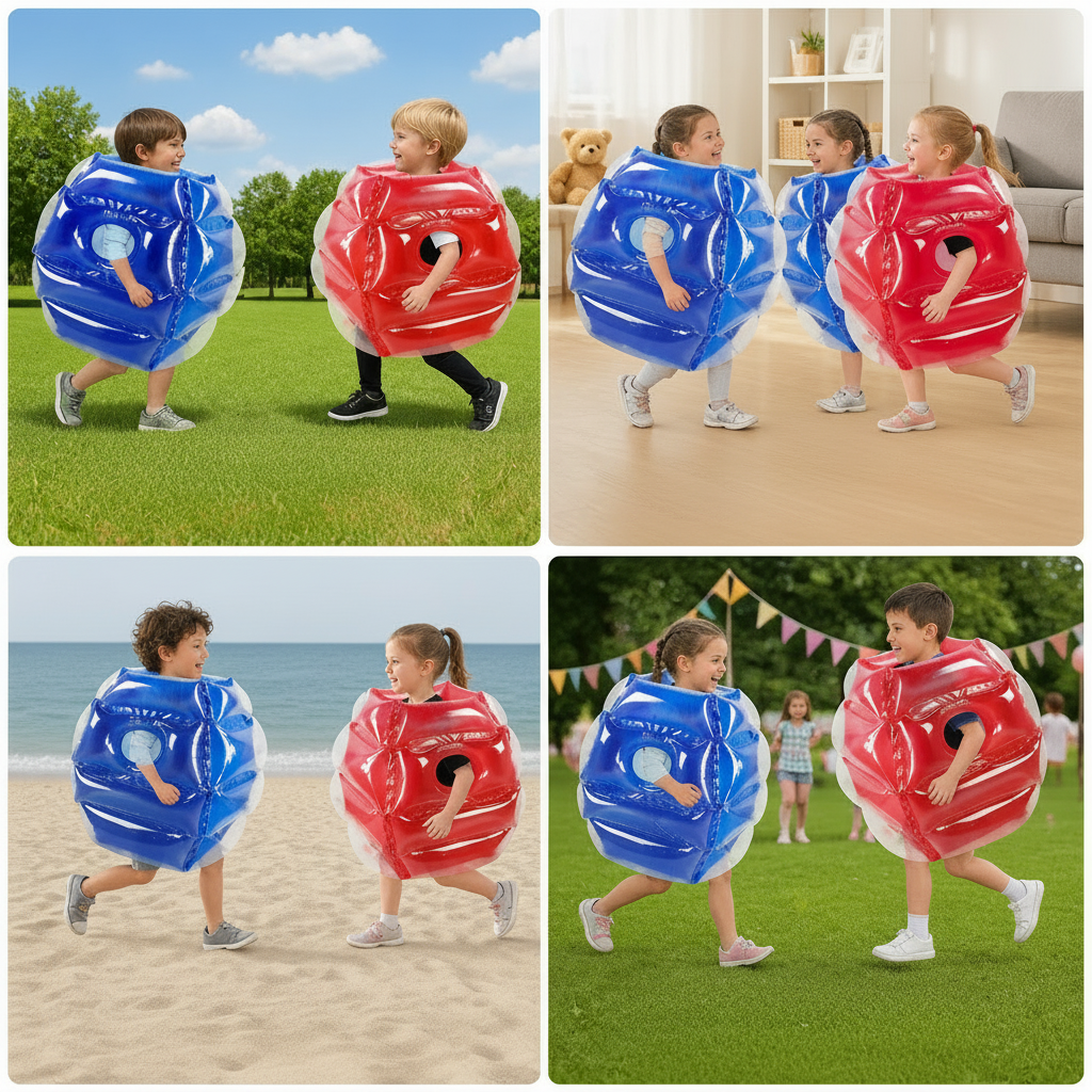 Tuta Pallone Gonfiabile Enorme Gioco Esterno Adulto Bambino - Image 4