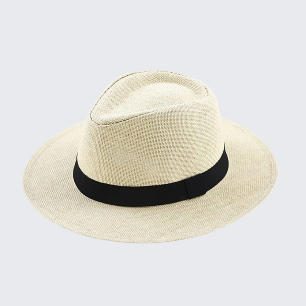 Uomo Cappello Panama Tesa Larga | Cappello Fedora - Image 2