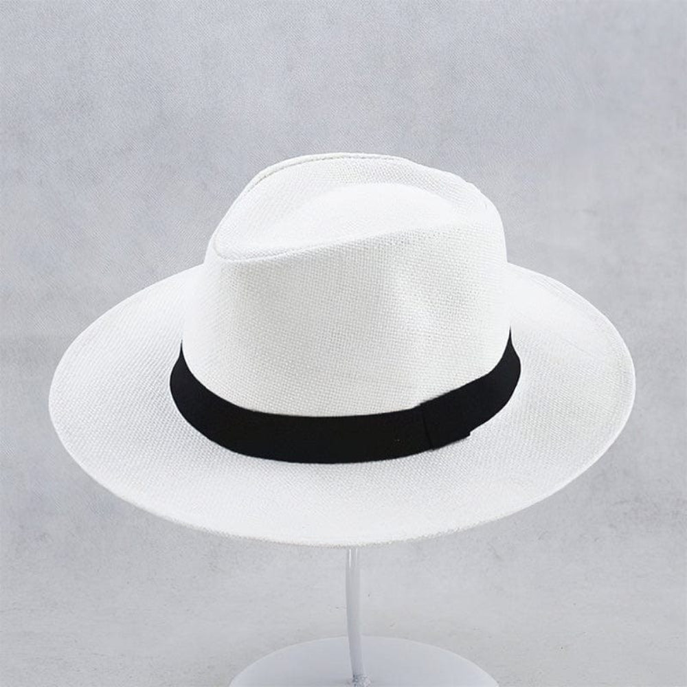 Uomo Cappello Panama Tesa Larga | Cappello Fedora - Image 6