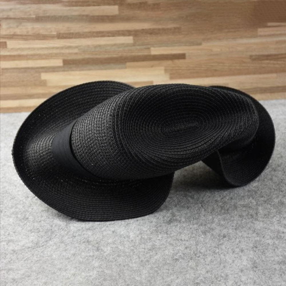 Uomo Cappello Panama Tesa Larga | Cappello Fedora - Image 8
