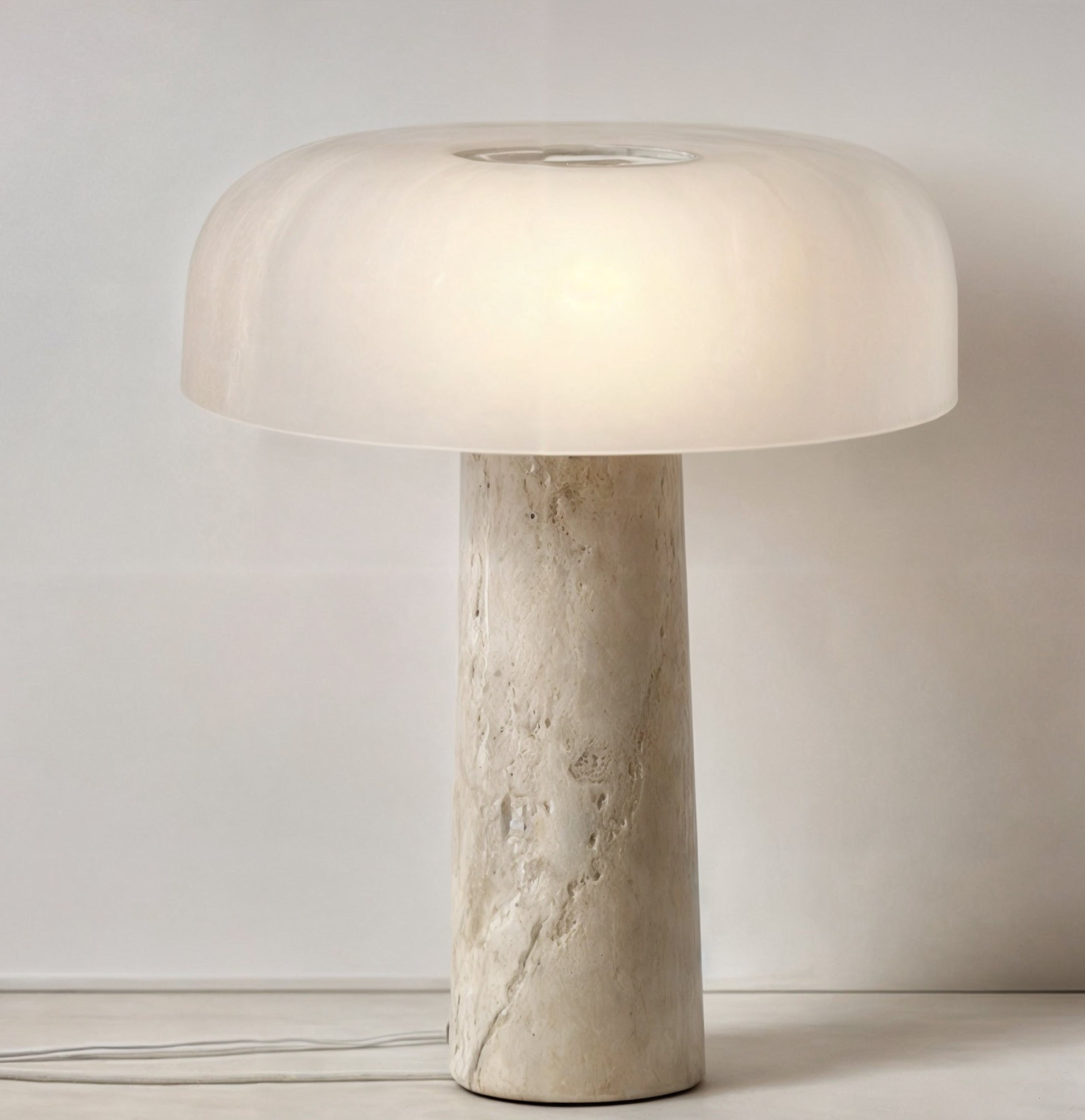 Lampada da tavolo Helena Moderna - Stile nero-bianco essenziale