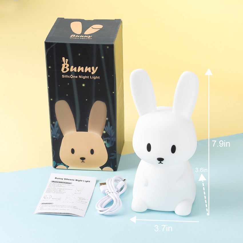 Bunny Touch LED Night Lamp for Children