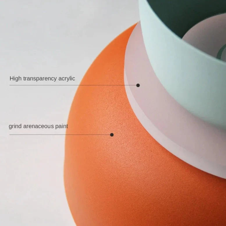 Lampada a sospensione in stile Macaron nordico