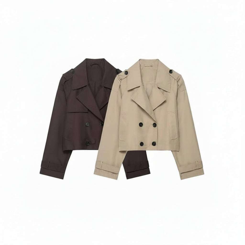 Women's Cappotto Corto Giacca | Casual Outerwear - Image 1