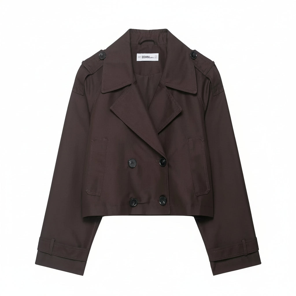 Women's Cappotto Corto Giacca | Casual Outerwear - Image 2