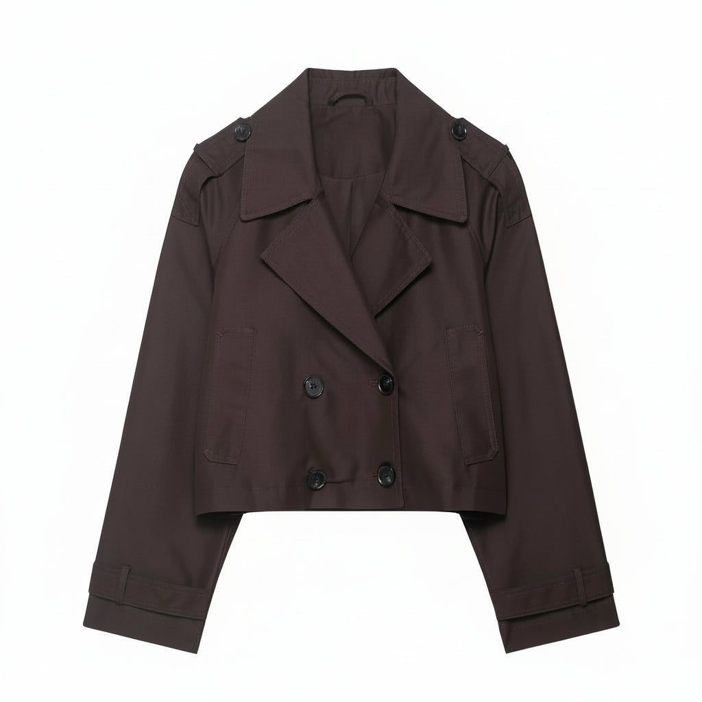 Women's Cappotto Corto Giacca | Casual Outerwear - Image 2