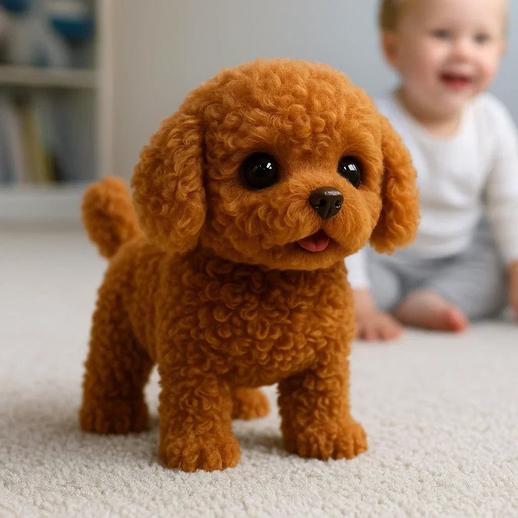 Women's Robot Puppy Plush Dog Toy Interactive Companion Realistic Dog Toy - Image 2