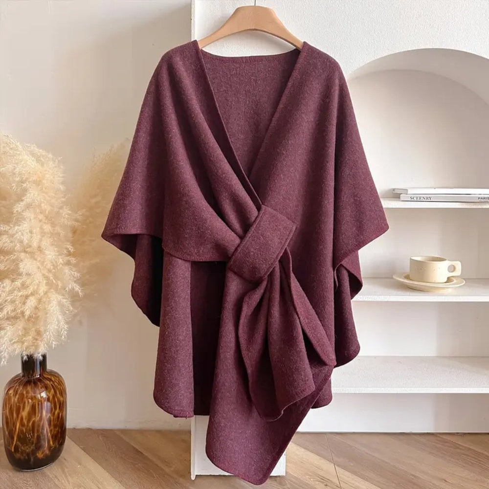 Women's Scialle Elegante Poncho Wrap | Shawl - Image 2