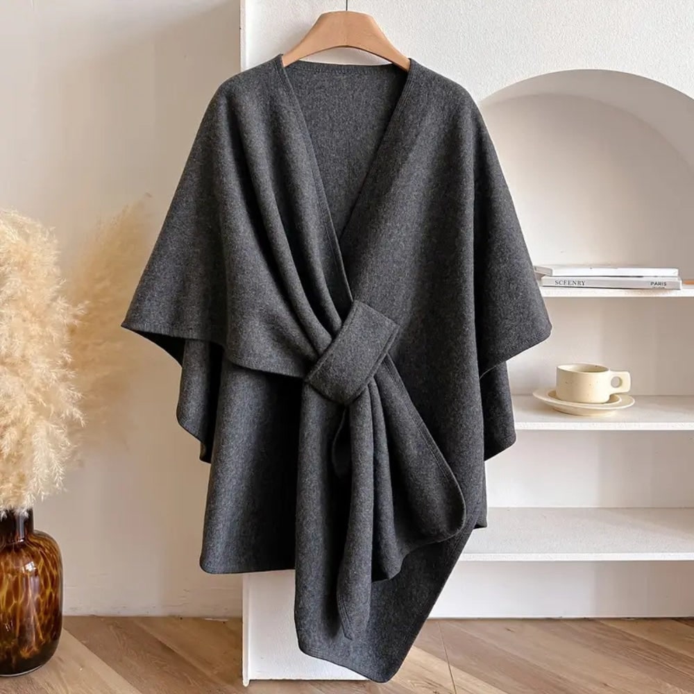 Women's Scialle Elegante Poncho Wrap | Shawl - Image 6