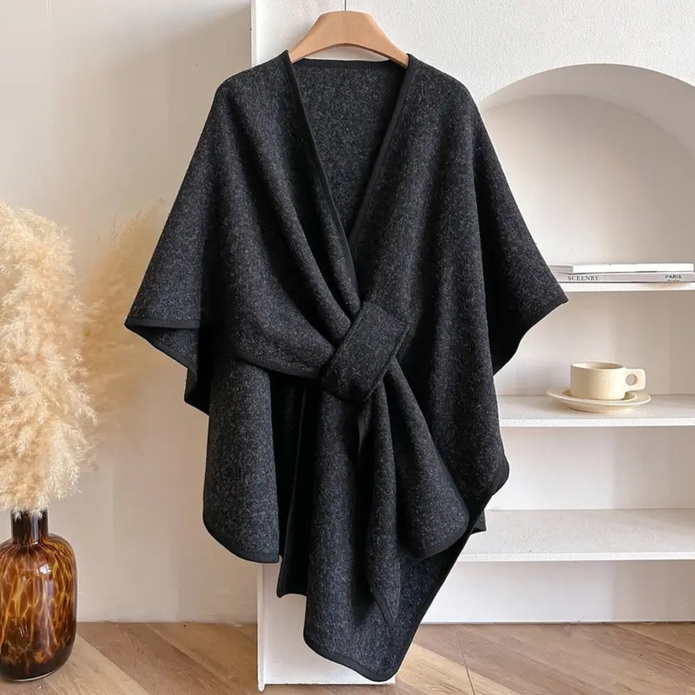 Women's Scialle Elegante Poncho Wrap | Shawl - Image 7