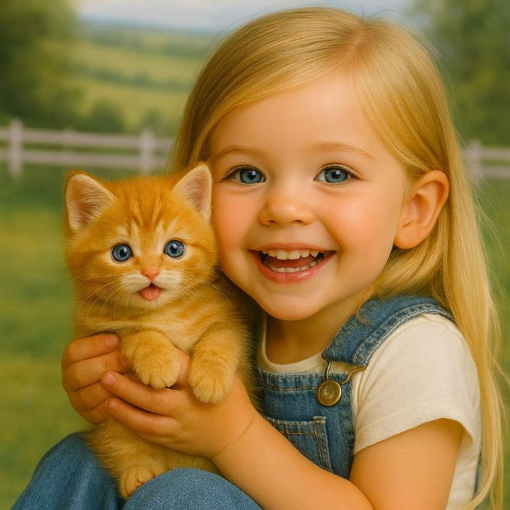 Realistic Interactive Orange Tabby Robot Kitten – Walking & Meowing Electronic Pet Toy - Image 4