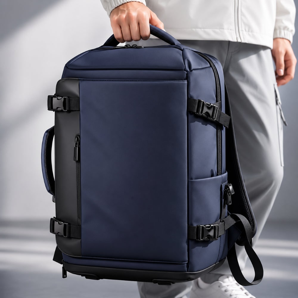Zaino Porta PC Viaggio USB Organizzatore Bagaglio - Image 3