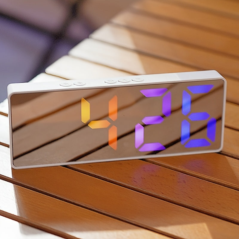 BrightTime - Despertador LED Multifuncional com Exibição da Data