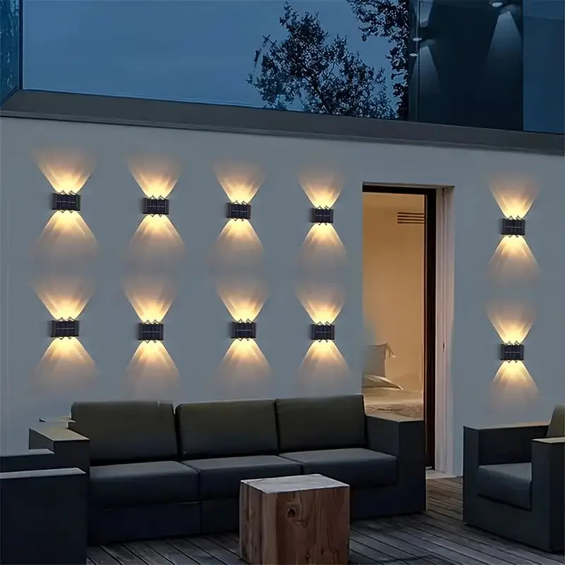 EcoLicht - Lampada da Esterno Moderna e Sostenibile