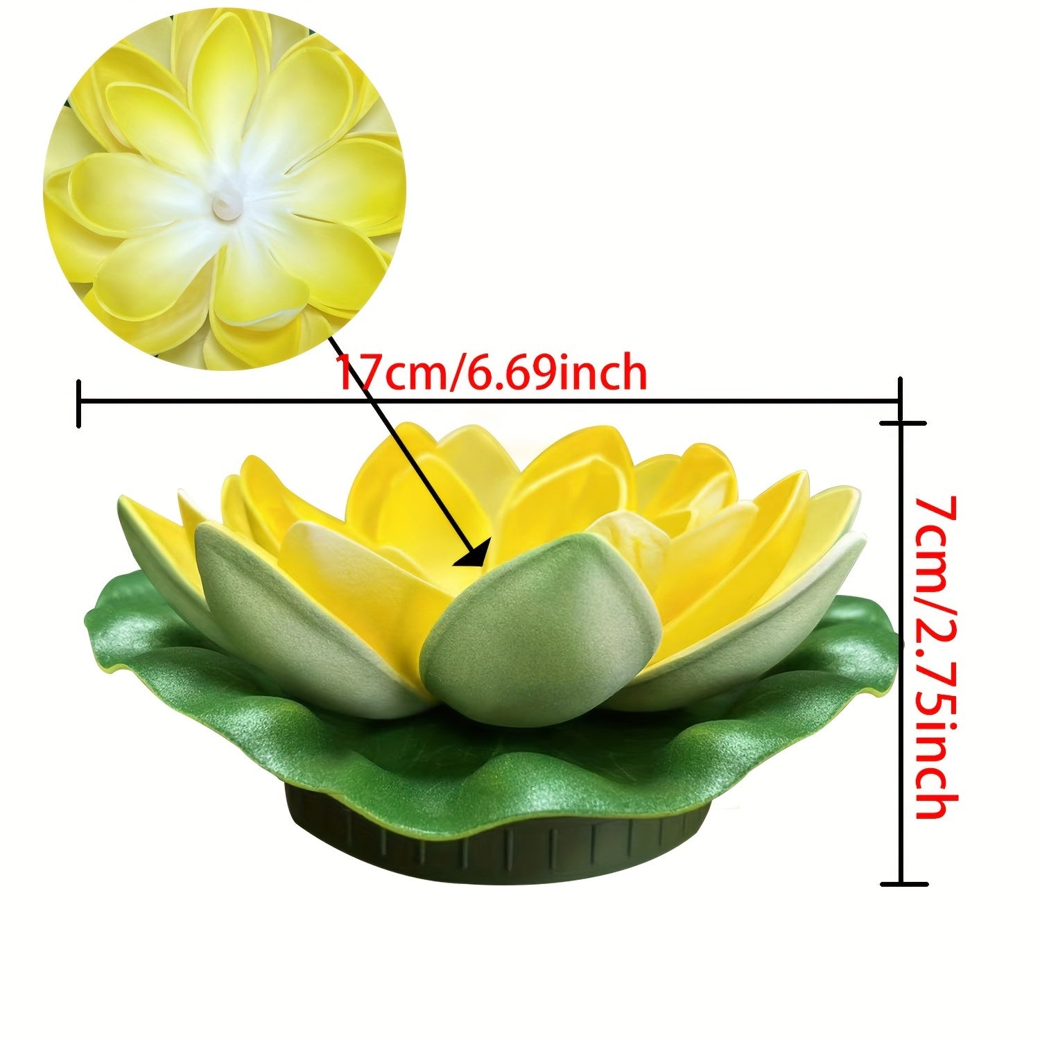 SolarLily - Decorative Lotus-Shaped Solar LED Lanterns in 3 Colors