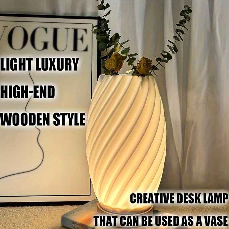 ModiLamp - Modern USB Table Lamp with 3-Color Lighting and Chic Design