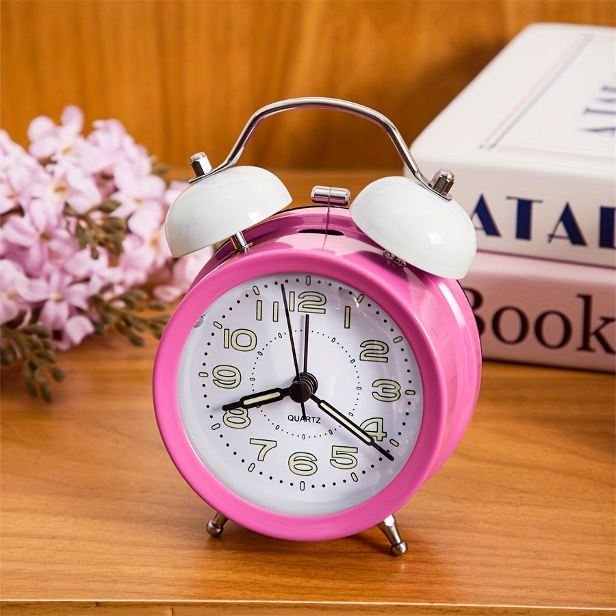 ChimeVintage - Loud & Classic Alarm Clock with Night Light