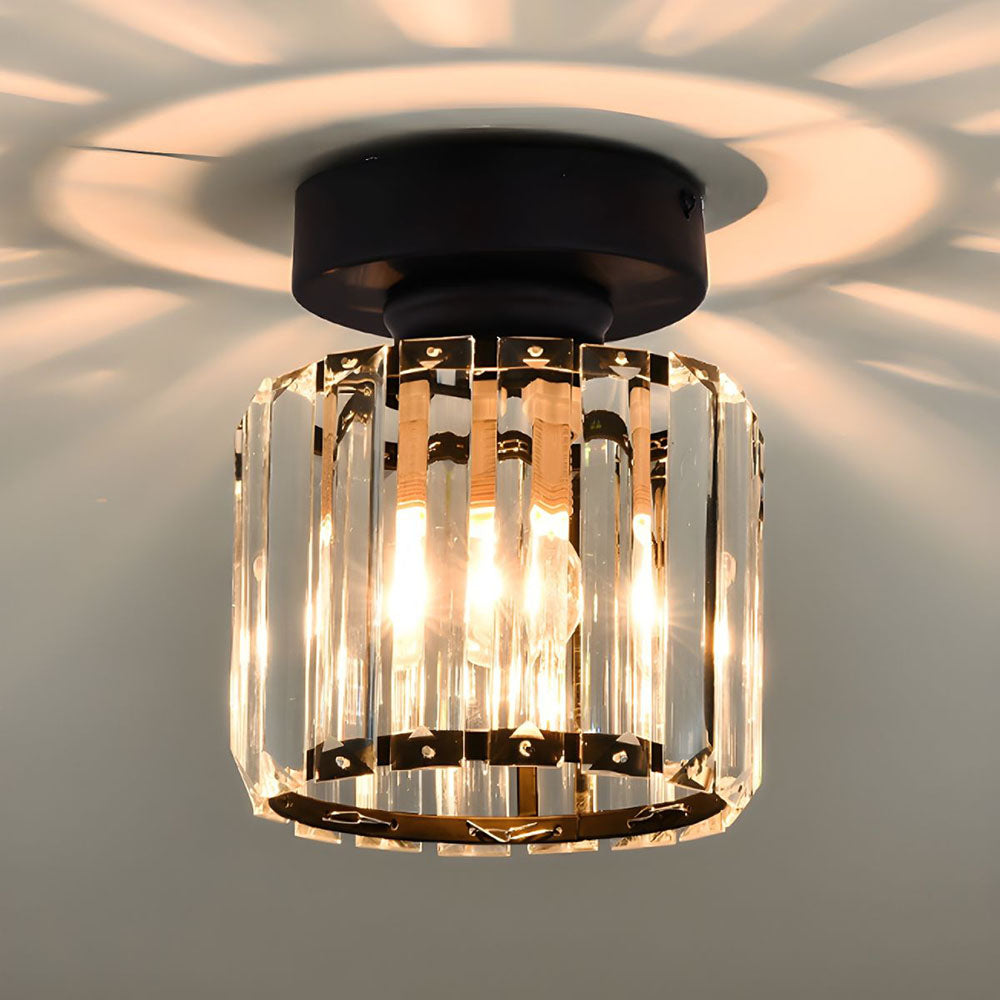 Ceiling Lamp Crystal Modern Brass Ceiling Lighting Hall Living Room